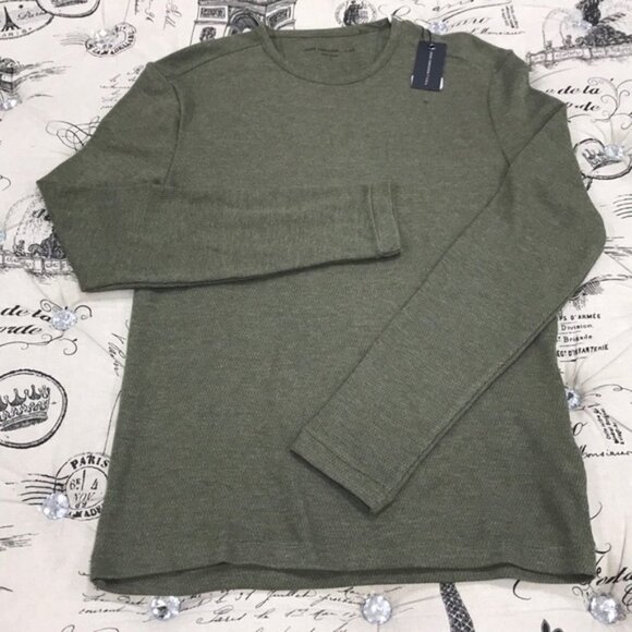 John Varvatos StarUSA Crew Neck Long Sleeve Sweater - Picture 4 of 7